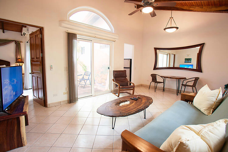 Orquidea Living Room With Ocean Views